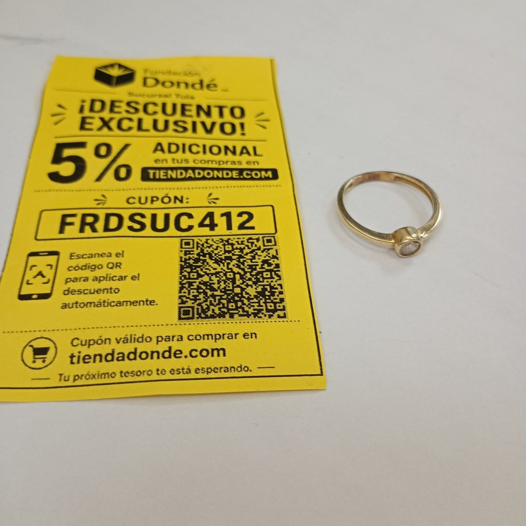 ANILLITO ORO 10 K 1,60 GRMS (SEMINUEVO)
