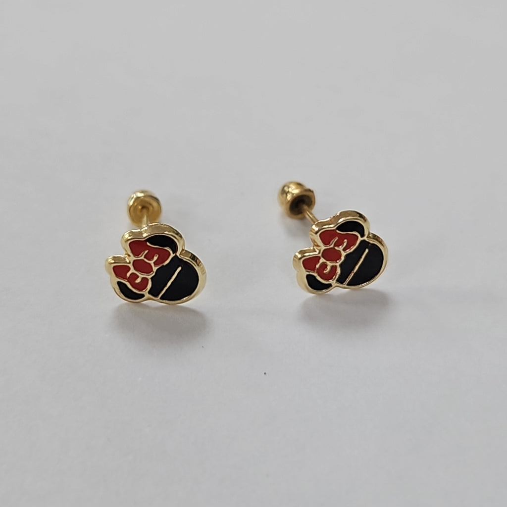 BROQUELES PAR ORO 10 K 0,20 GRMS (SEMINUEVO)