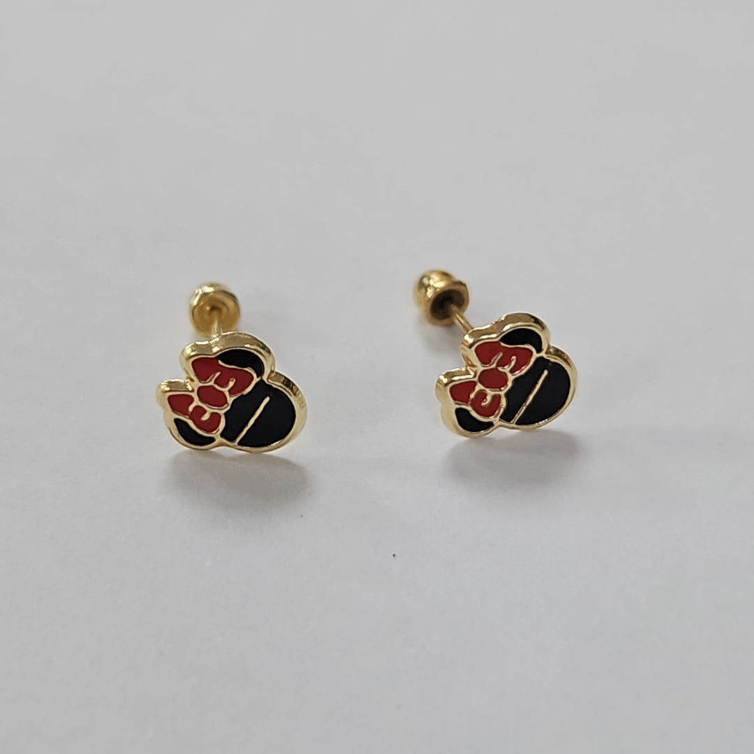 BROQUELES PAR ORO 10 K 0,20 GRMS (SEMINUEVO)