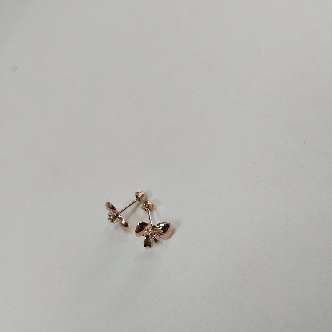 BROQUELES BROQUEL FIG MOÑO C CIRCONIA 14K 0.2441 GR (NUEVO)
