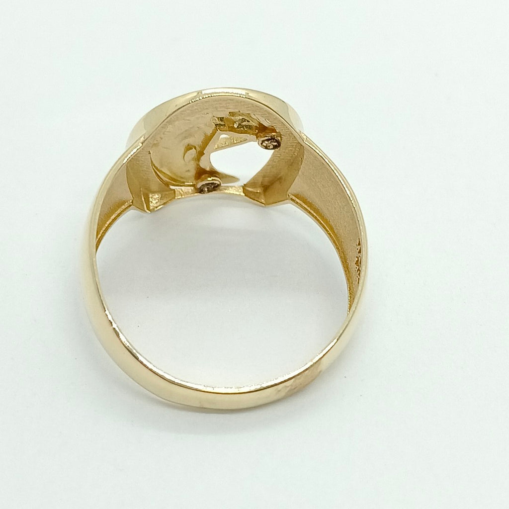 ANILLOS CABALLERO ORO 14K 1.6 (NUEVO)