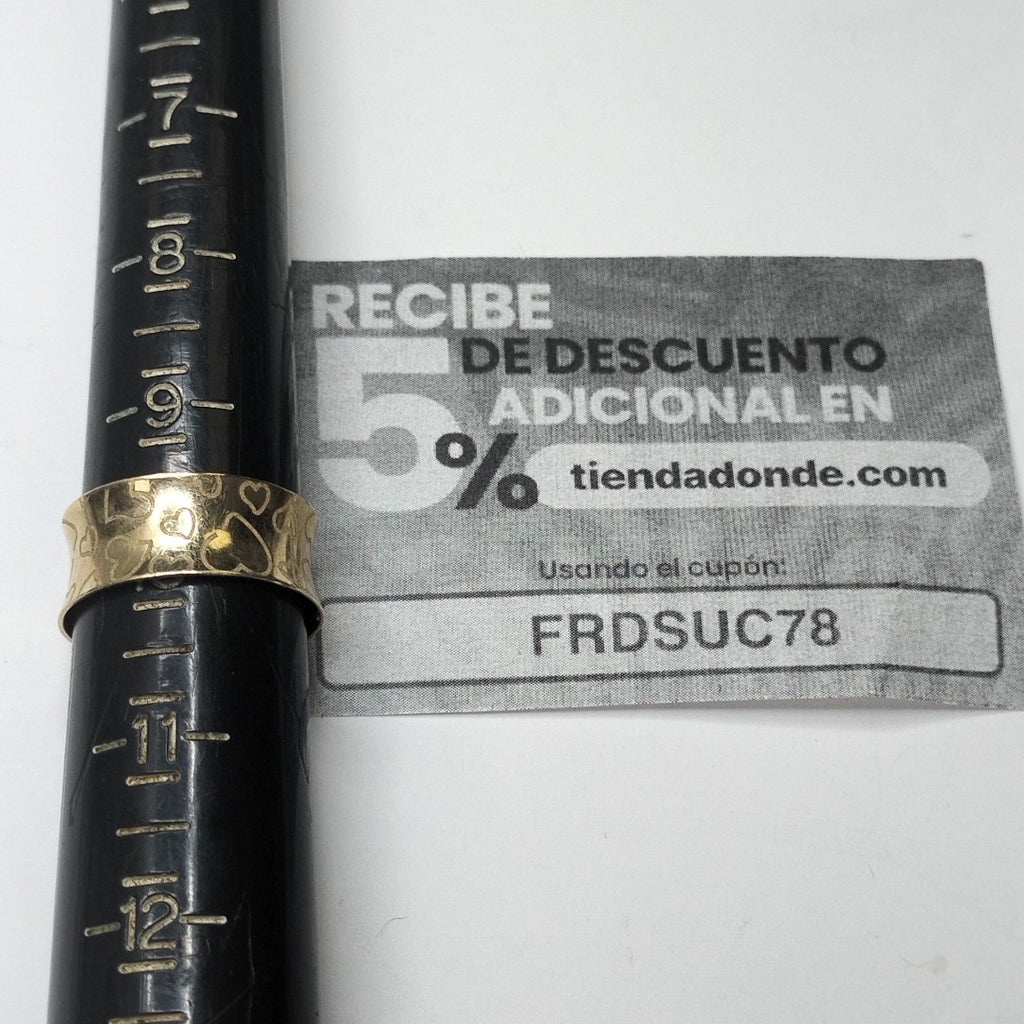 ANILLO ORO 14 K 4,40 GRMS (SEMINUEVO)