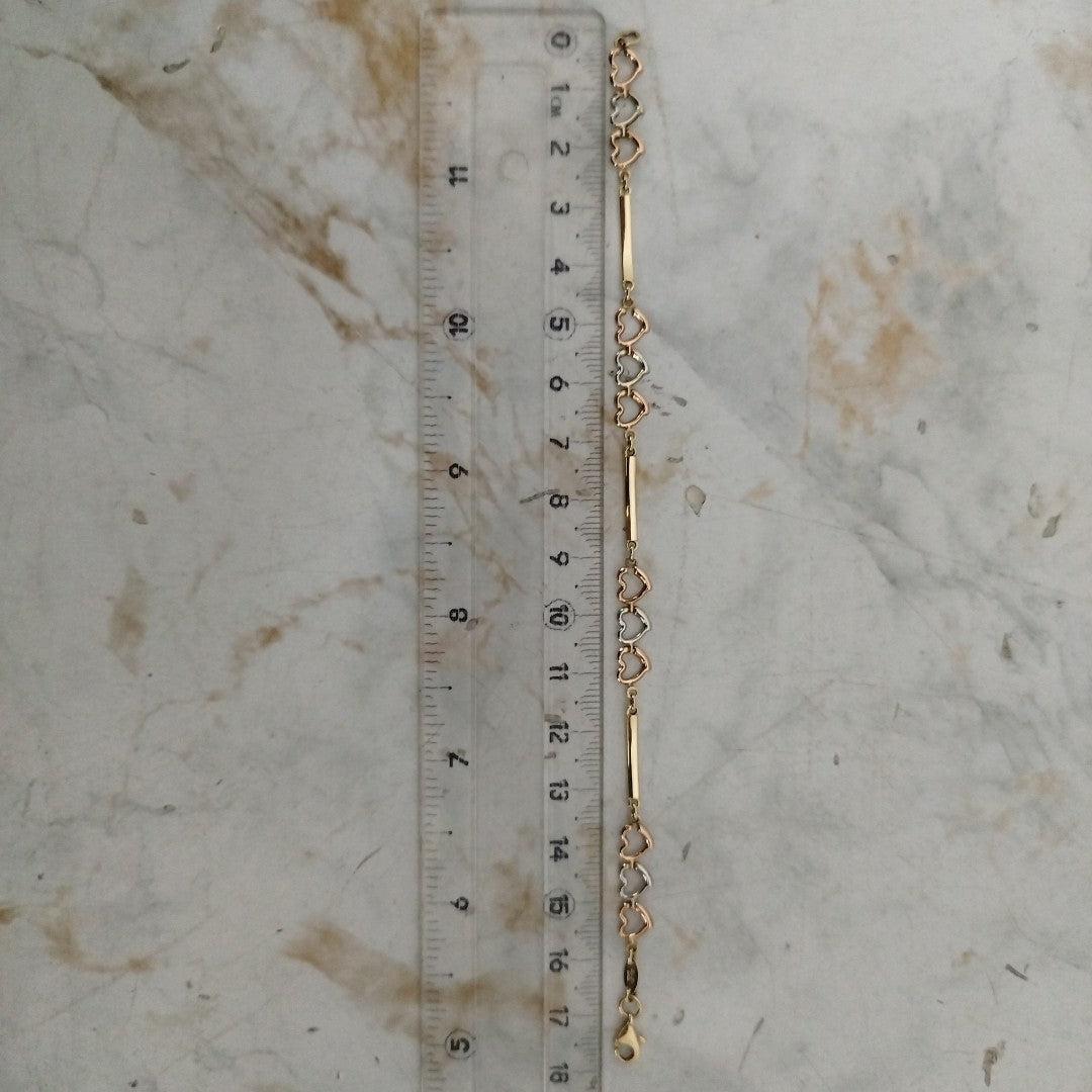 PULSERA ORO 14 K 2,60 GRMS (SEMINUEVO)