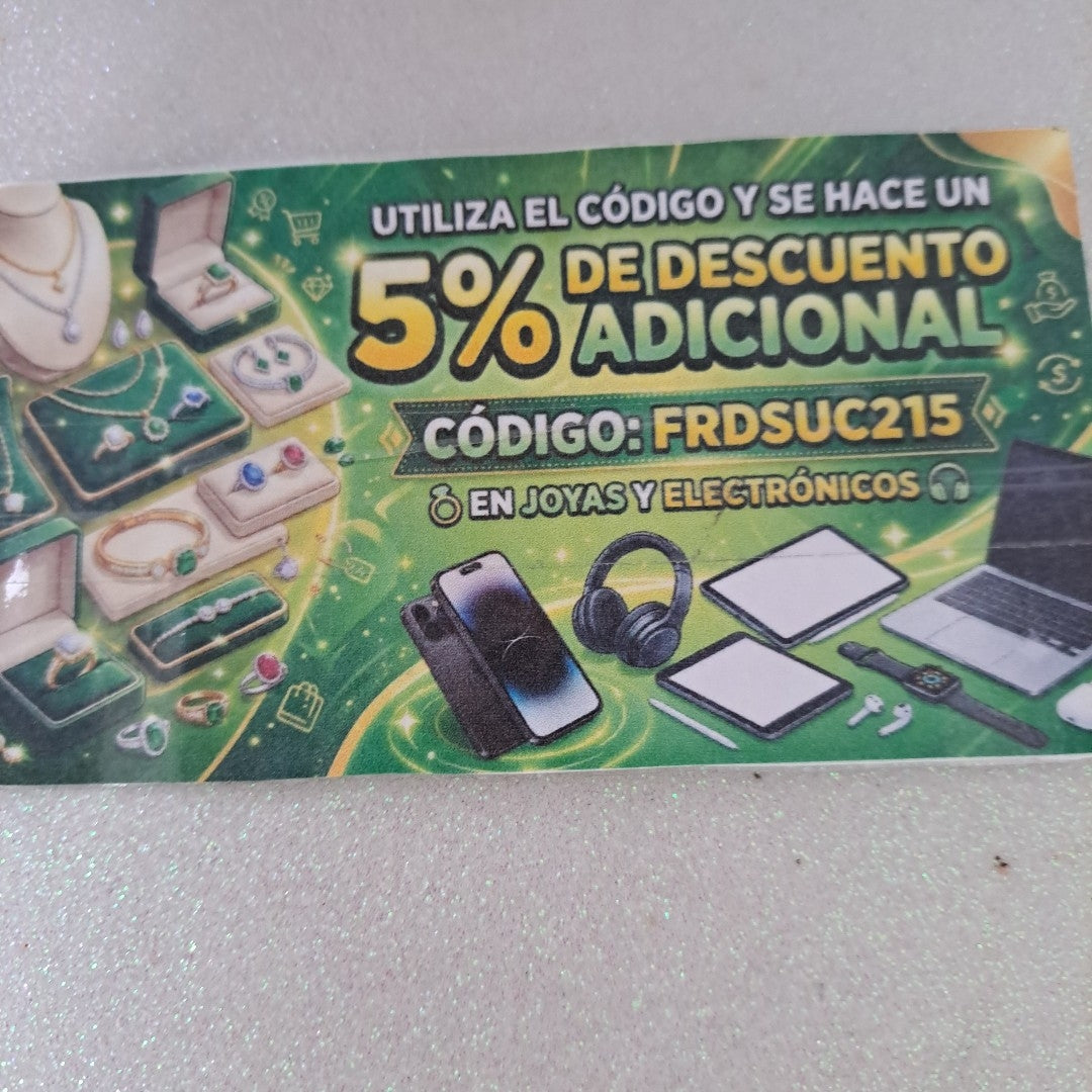 CADENA ORO 10 K 1,00 GRMS (SEMINUEVO)