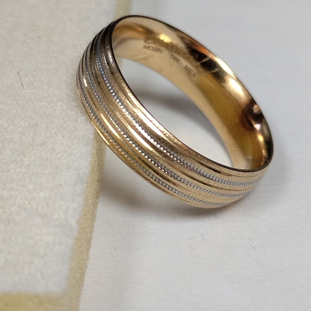 ARGOLLA ORO 14 K 3.8 GRMS (SEMINUEVO)