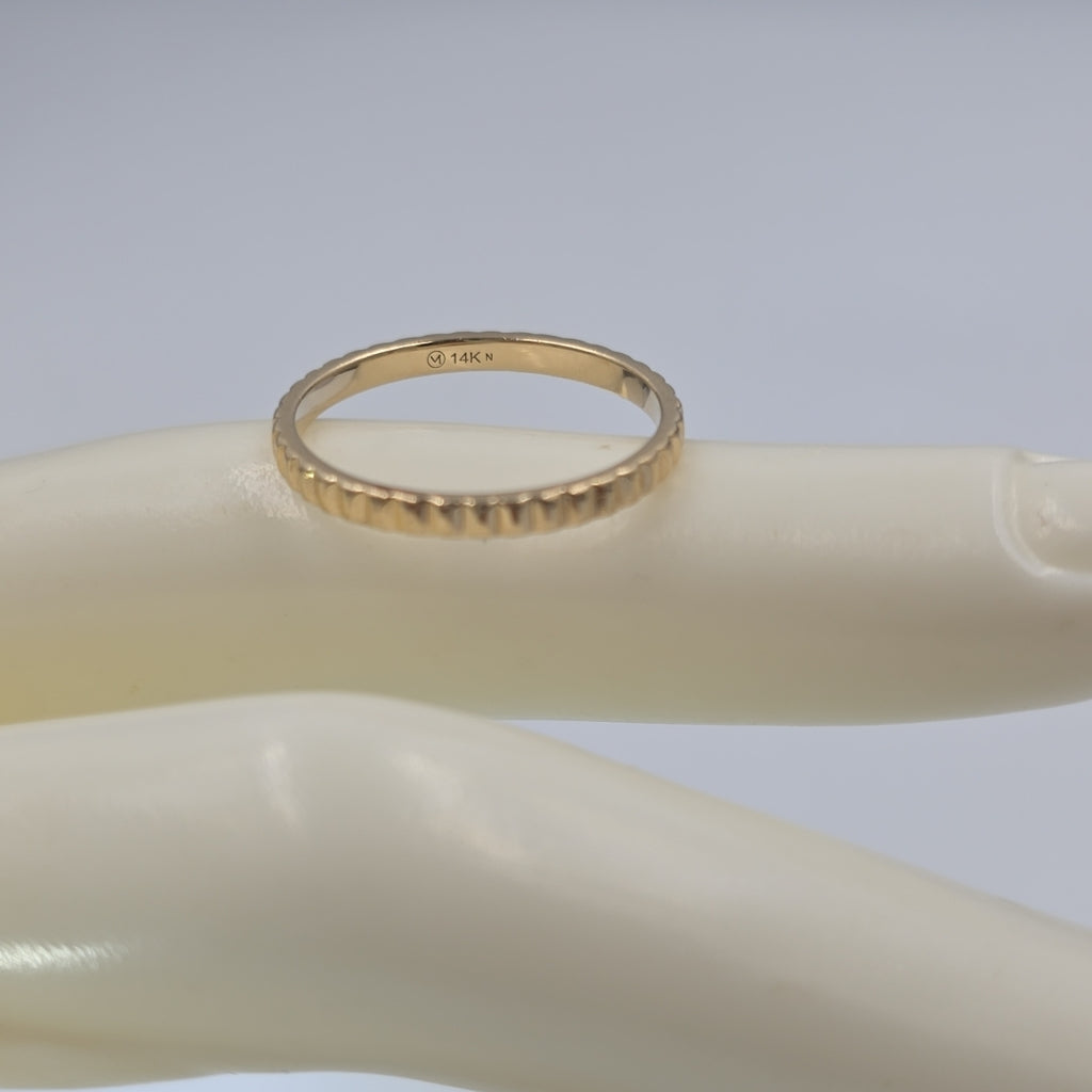 ARGOLLA ORO 14 K 1,60 GRMS (SEMINUEVO)