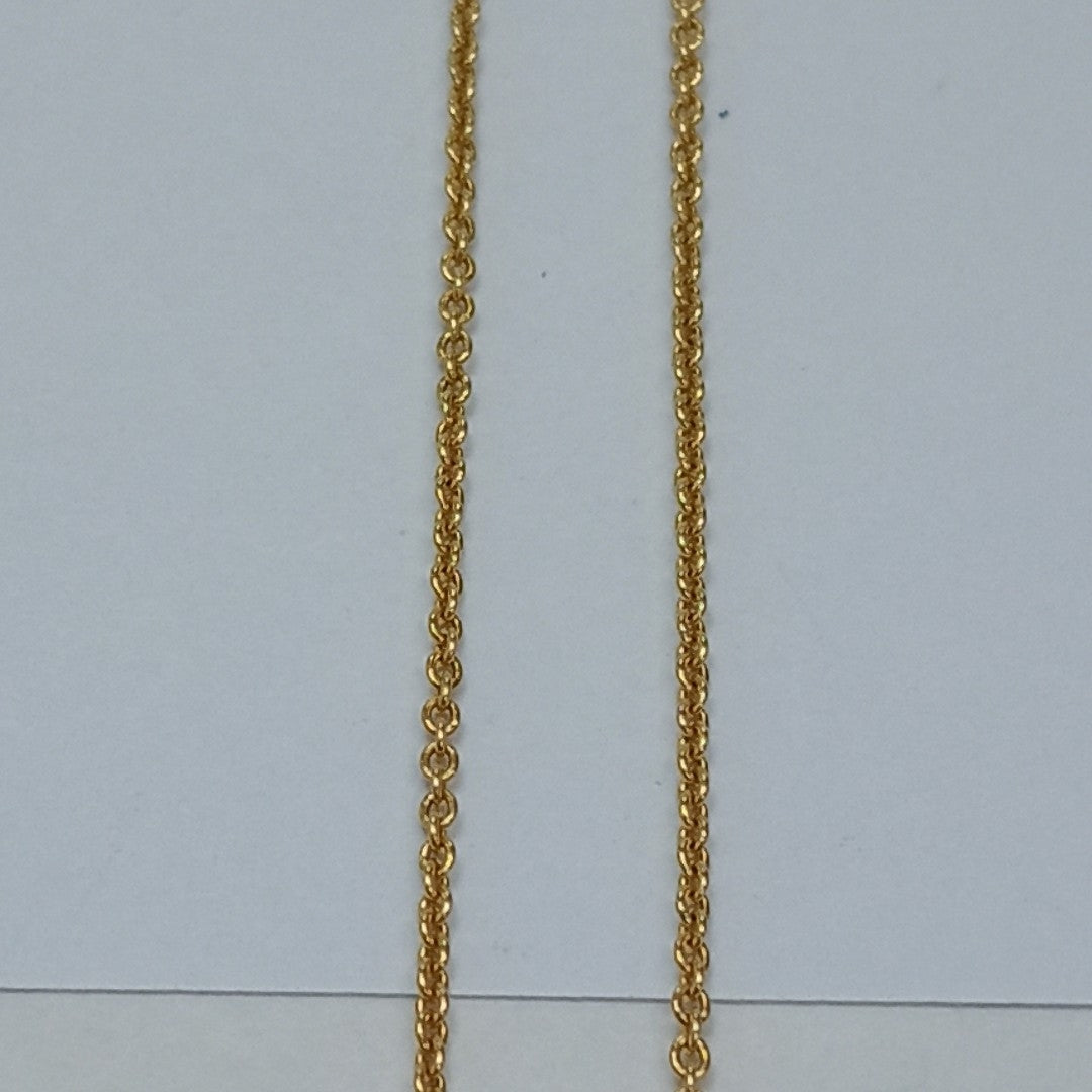 CADENA ORO 14 K 2,20 GRMS (SEMINUEVO)
