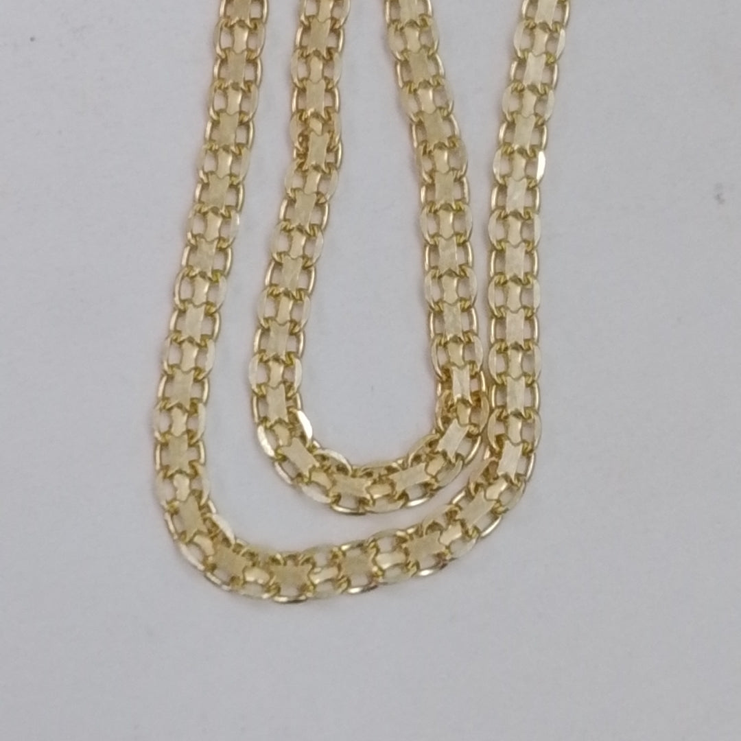 PULSERA BISMARK 14K 18 CM 2.4 GR (NUEVO)