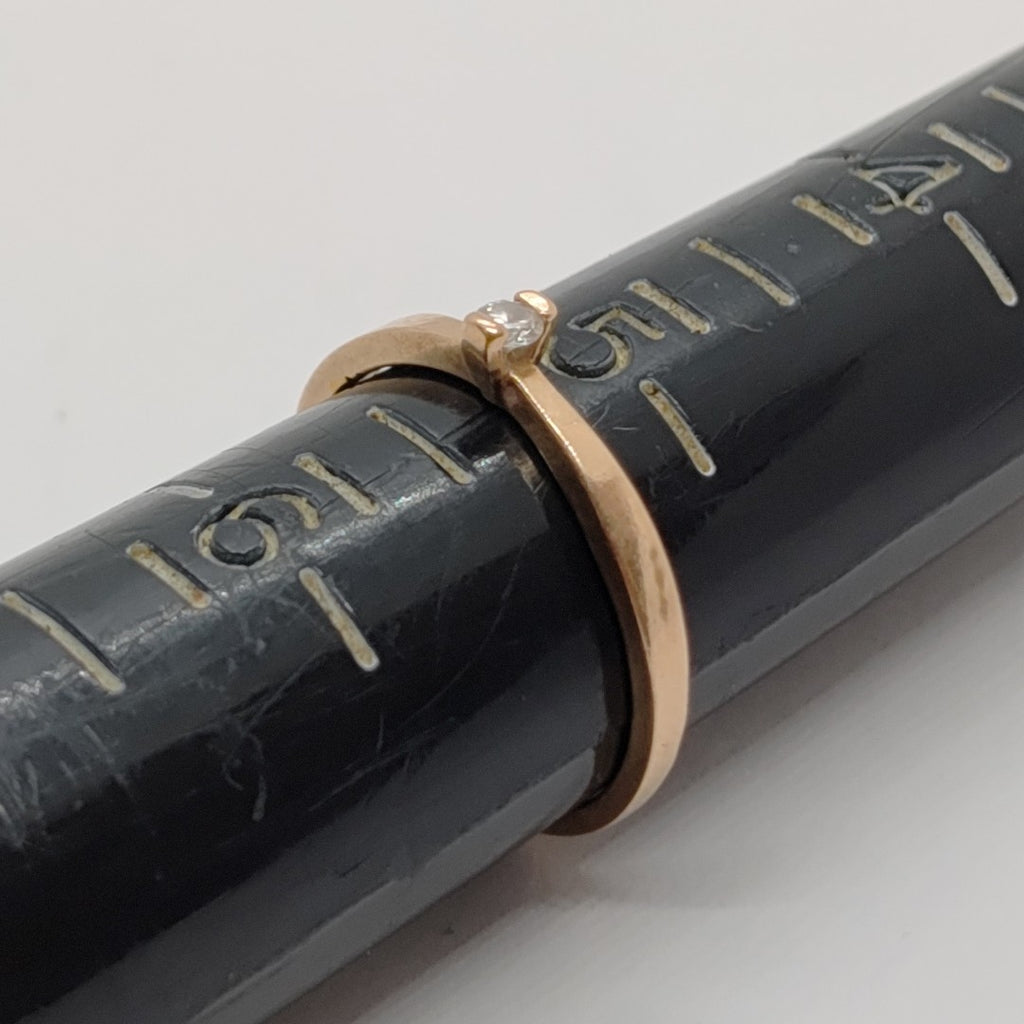 SOLITARIO ORO 14 K 1,20 GRMS (SEMINUEVO)