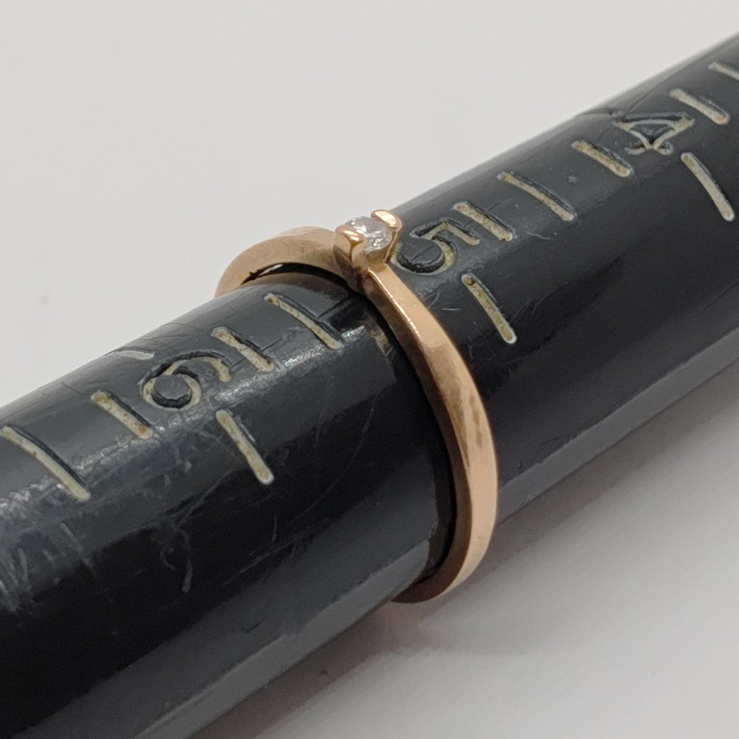 SOLITARIO ORO 14 K 1,20 GRMS (SEMINUEVO)