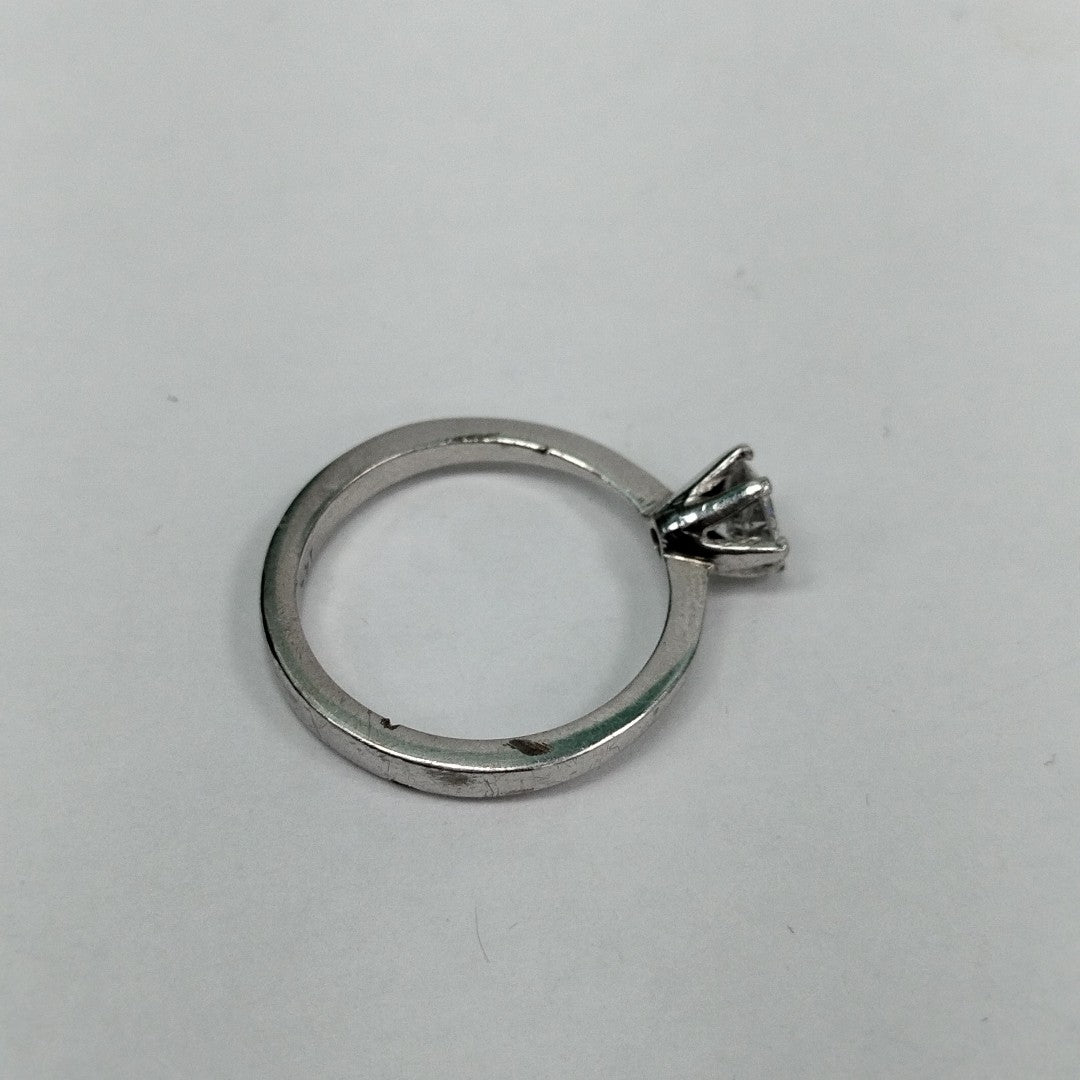 ANILLITO ORO BLANCO 14 K 3,30 GRMS (SEMINUEVO)