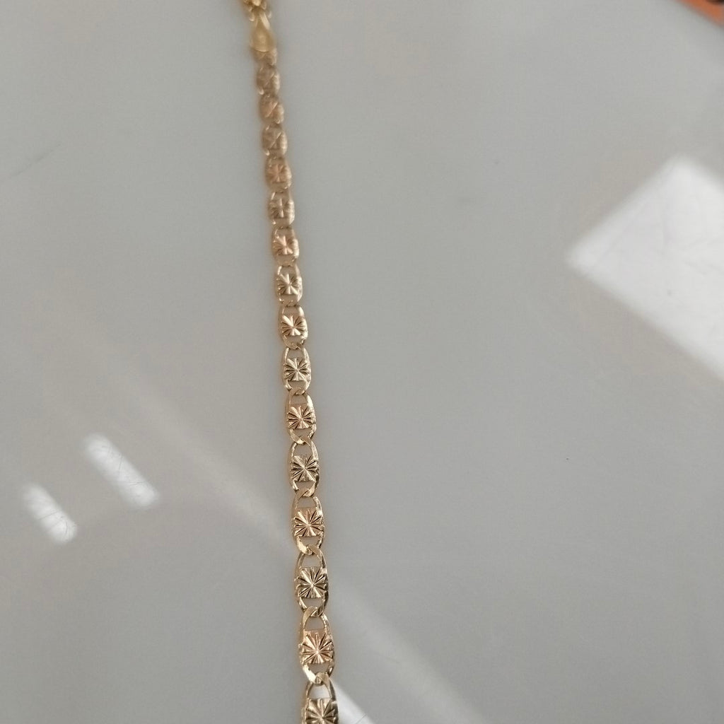 PULSERA GUCHI 14K 18 CM 2.9 GR (NUEVO)