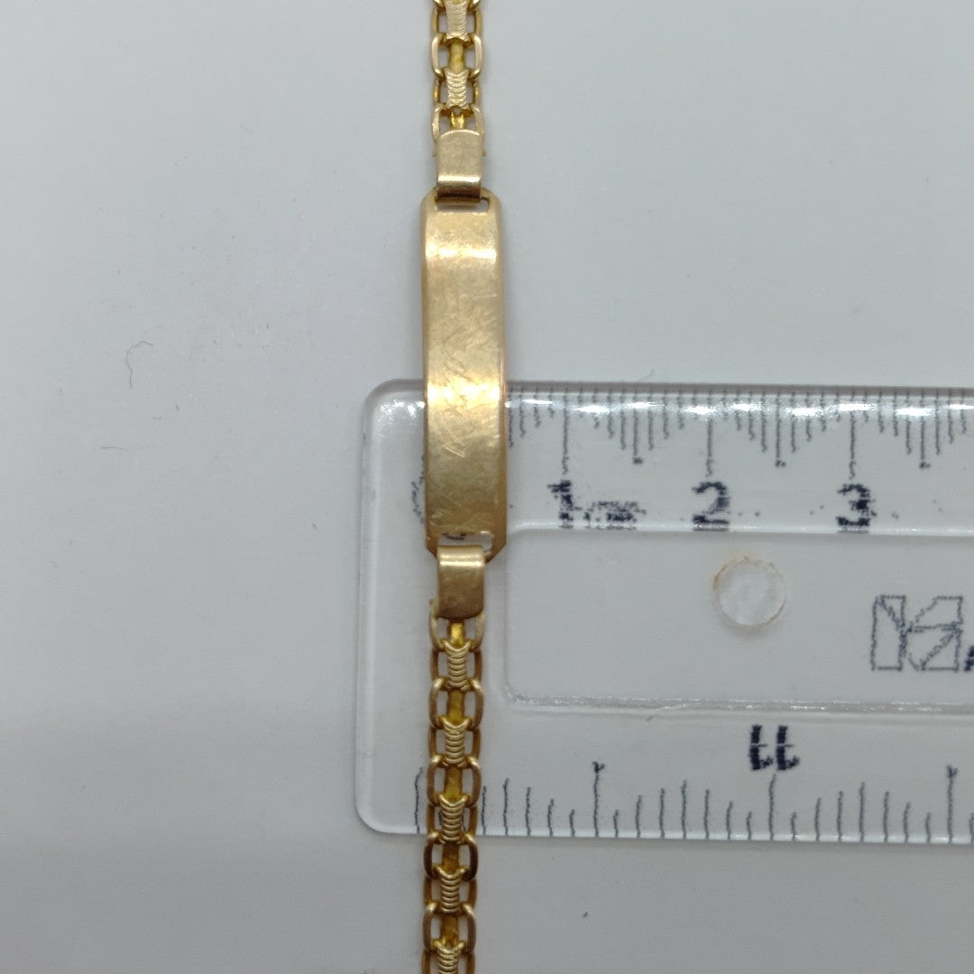 ESCLAVA ORO 14 K 4,80 GRMS (SEMINUEVO)
