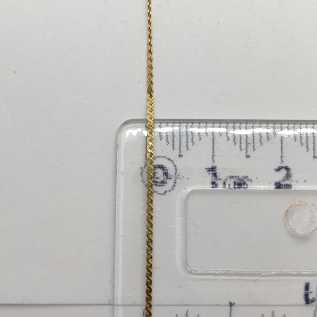 CADENA ORO 14 K 2,30 GRMS (SEMINUEVO)