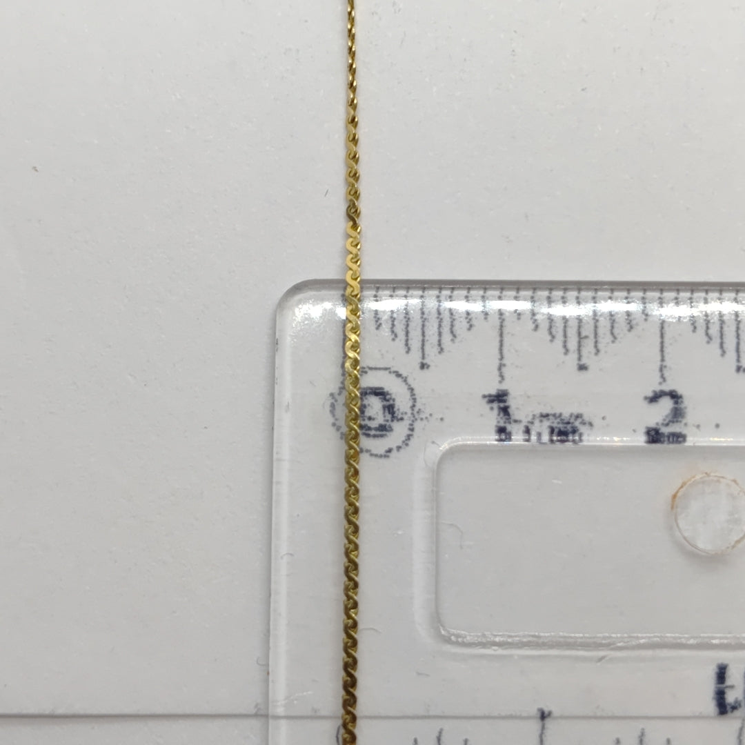 CADENA ORO 14 K 2,30 GRMS (SEMINUEVO)