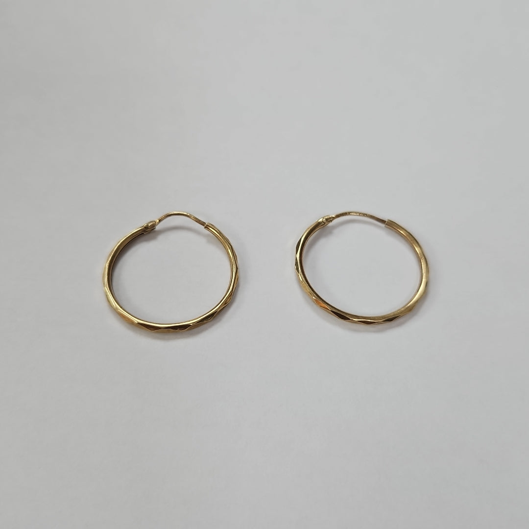ARRACADAS PAR ORO 14 K 1,30 GRMS (SEMINUEVO)