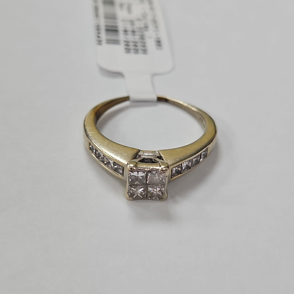 ANILLITO ORO BLANCO 14 K 4,00 GRMS (SEMINUEVO)