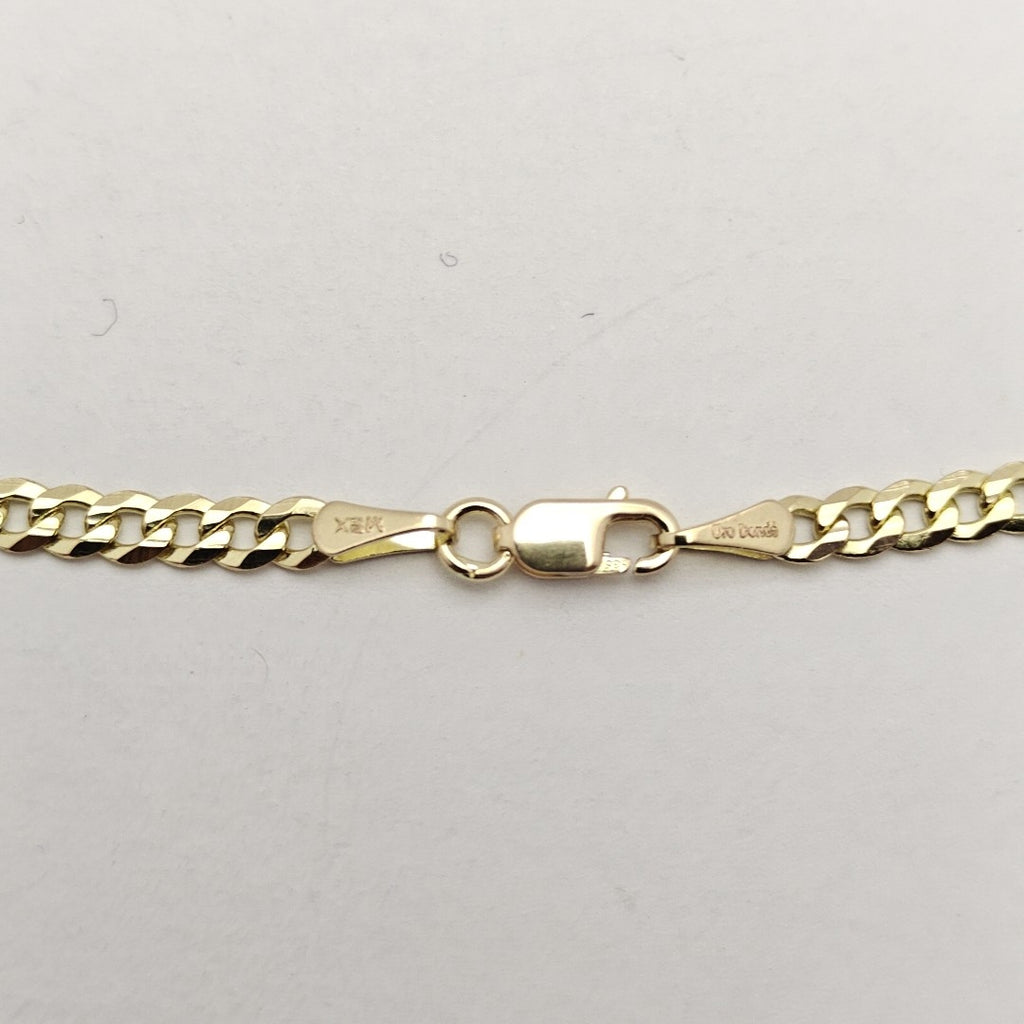 PULSERA BARBADA 14K 18 CM 3.2 GR (NUEVO)