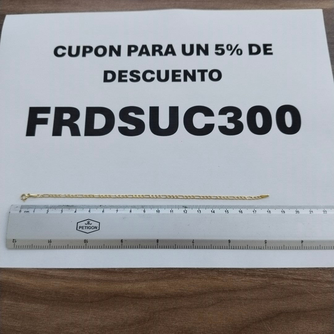 PULSERA ORO 10 K 0.8 GRMS (SEMINUEVO)