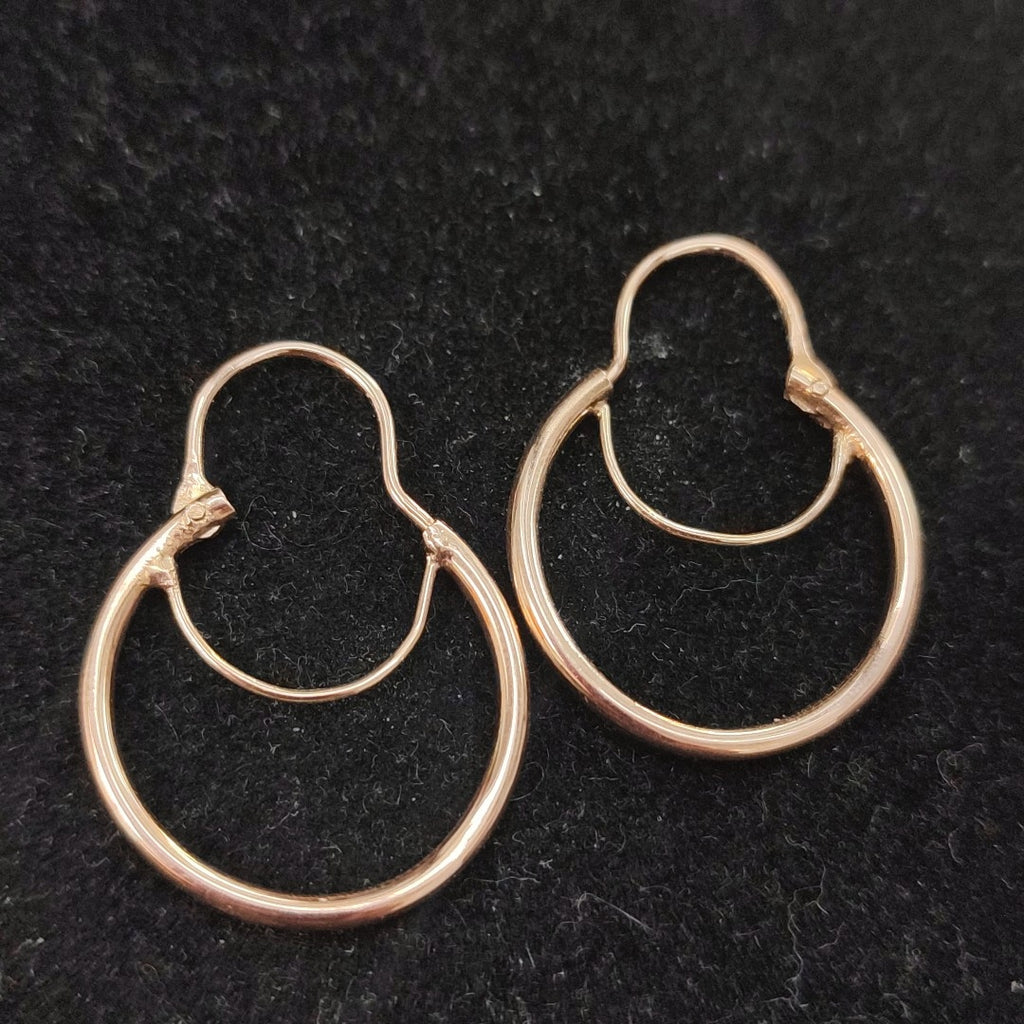 ARRACADAS PAR ORO 8 K 2 GRMS (SEMINUEVO)
