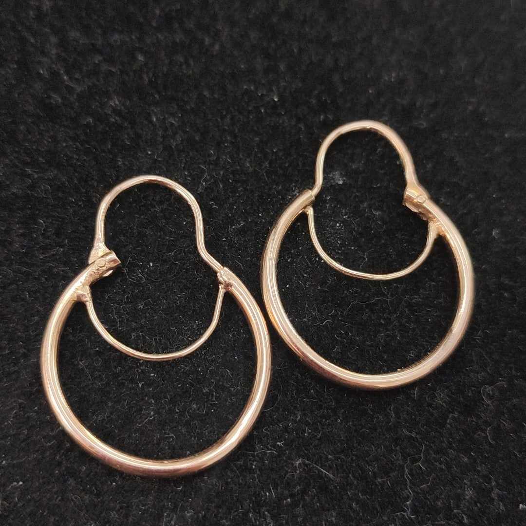ARRACADAS PAR ORO 8 K 2 GRMS (SEMINUEVO)