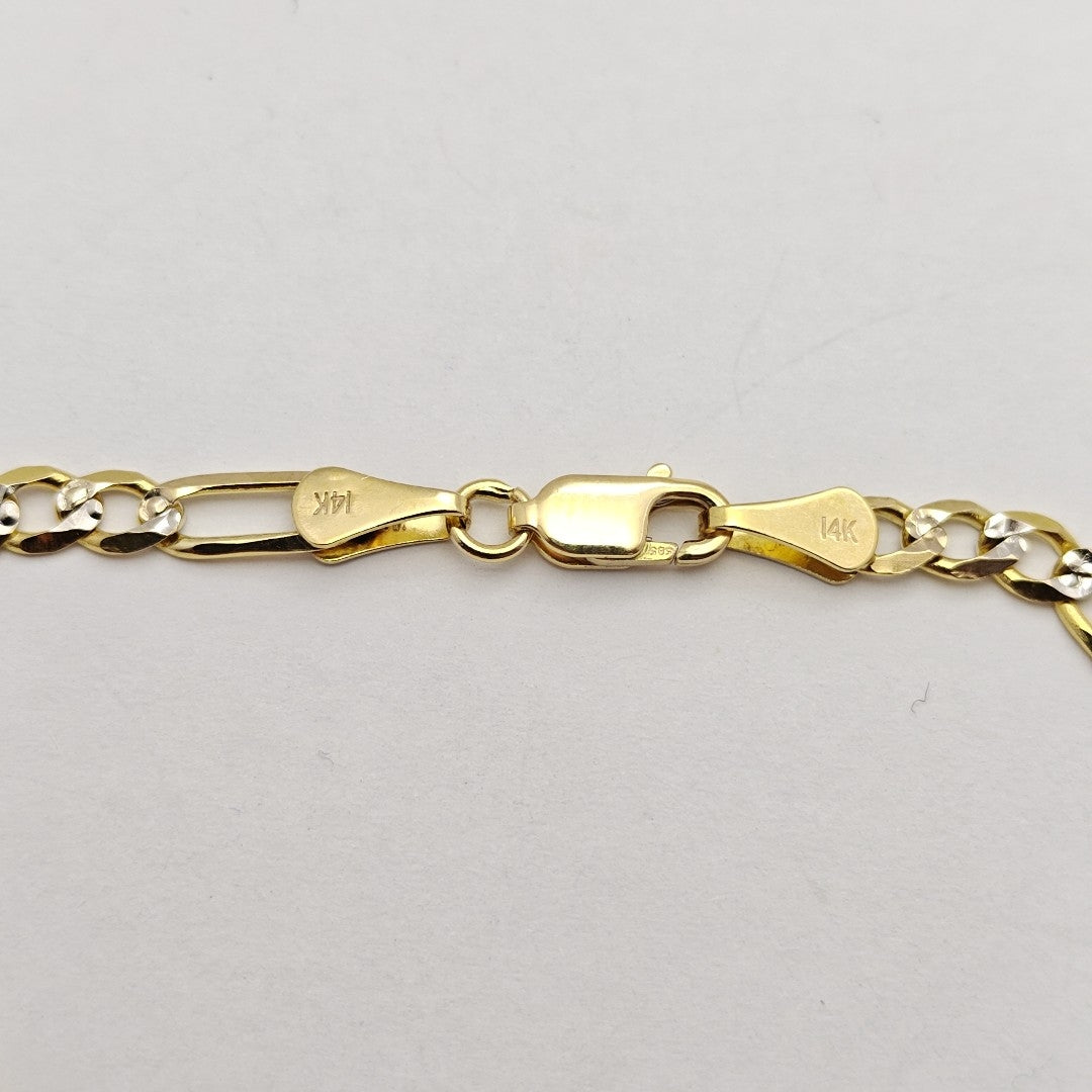 PULSERA 3X1 14K 18 CM 3.9 GR (NUEVO)