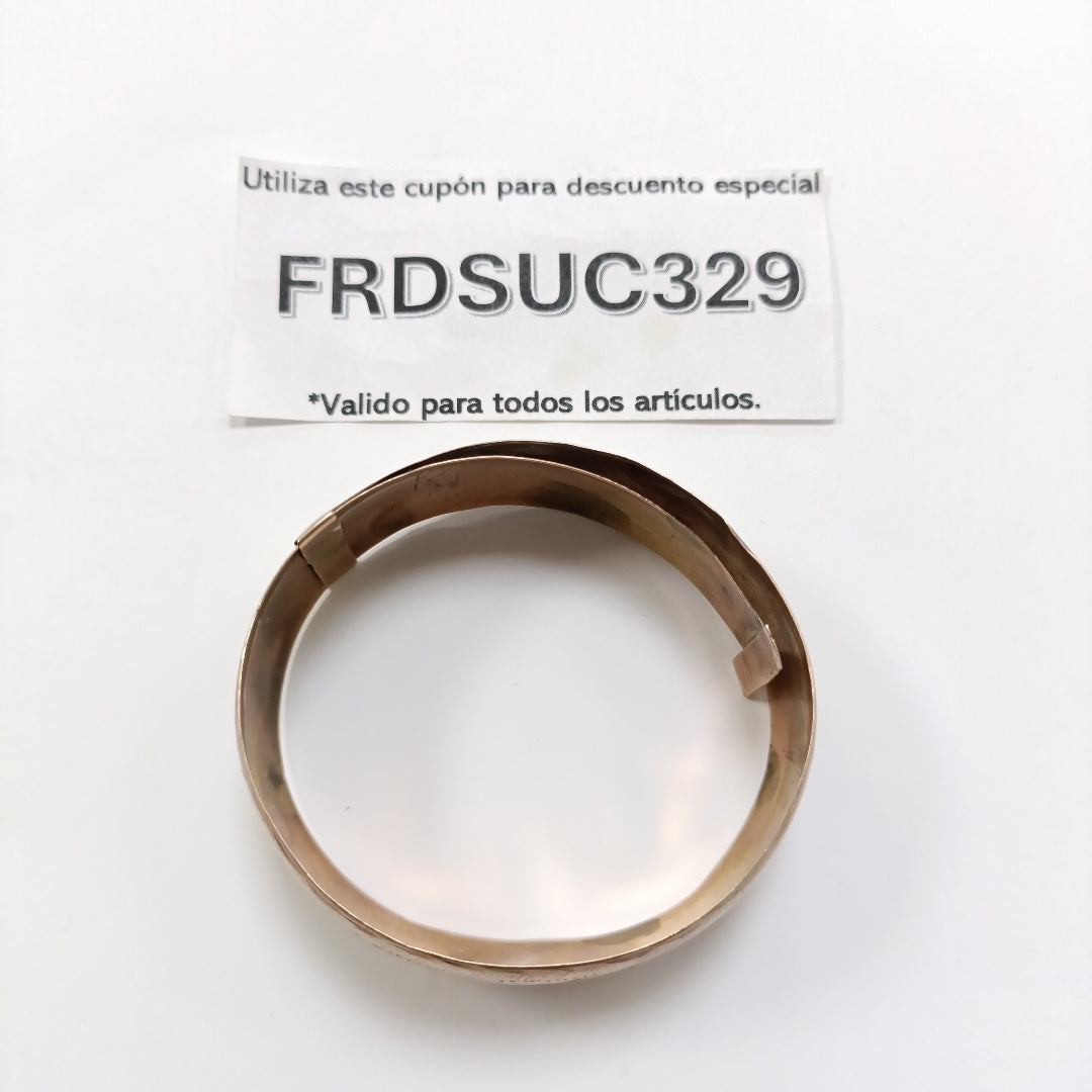 PULSERA RIGIDA ORO 8 K 12.4 GRMS (SEMINUEVO)