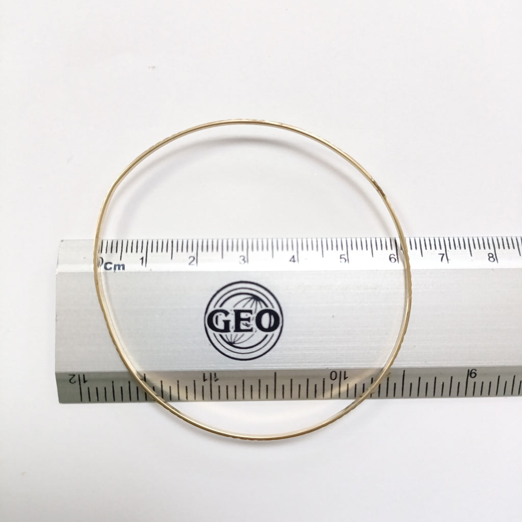 PULSERA RIGIDA ORO 10 K 2.7 GRMS (SEMINUEVO)