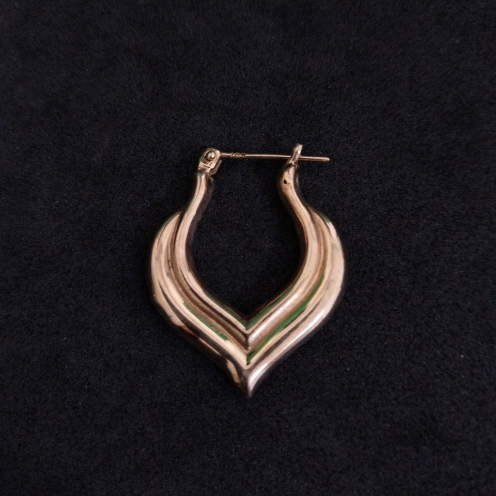 ARRACADAS PAR ORO 14 K 6,00 GRMS (SEMINUEVO)