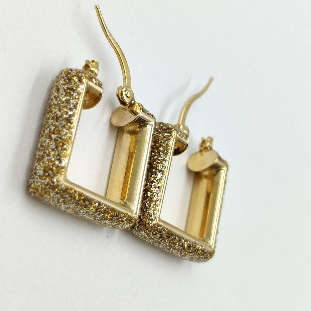 ARRACADAS PAR ORO 14 K 4,60 GRMS (SEMINUEVO)