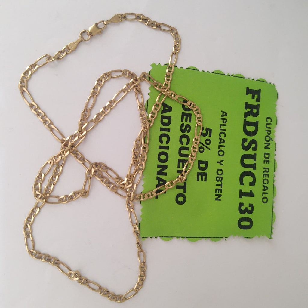 CADENA ORO 14 K 9.2 GRMS (SEMINUEVO)