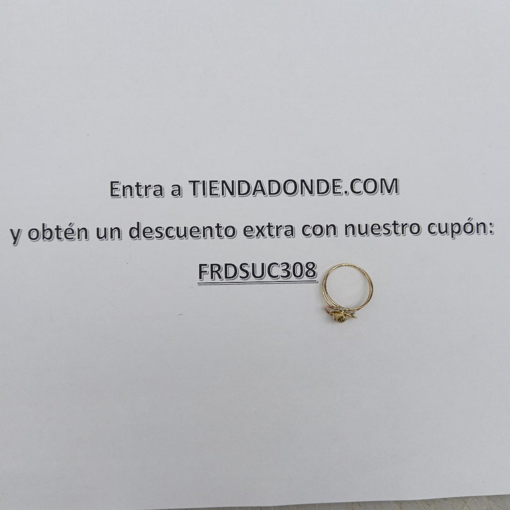 ANILLITO ORO 14 K 1.8 GRMS (SEMINUEVO)