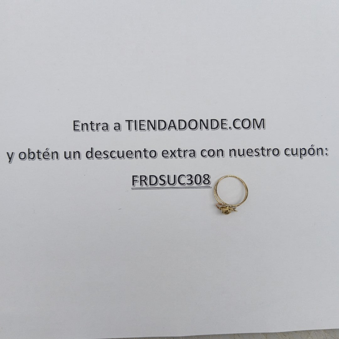 ANILLITO ORO 14 K 1.8 GRMS (SEMINUEVO)