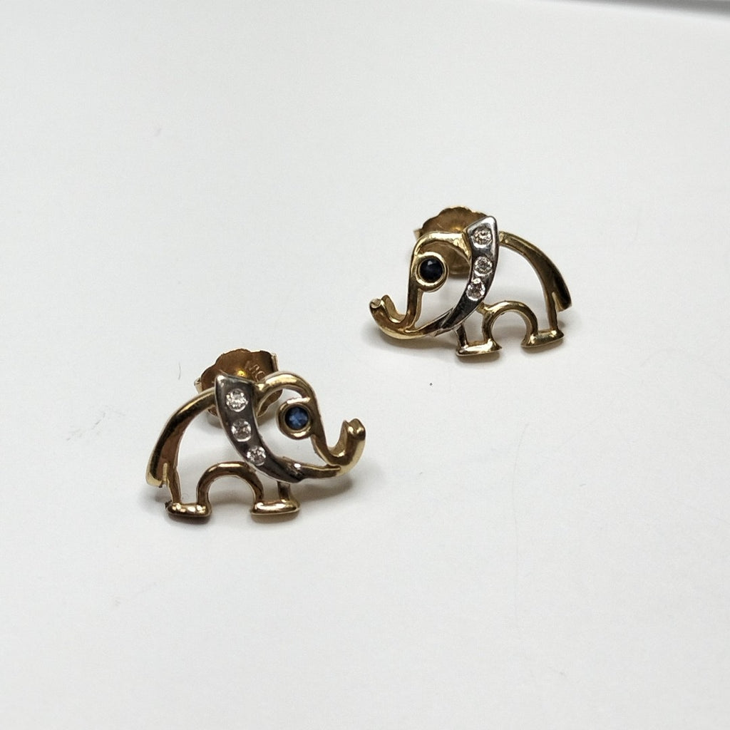 BROQUELES PAR ORO 14 K 2.6 GRMS (SEMINUEVO)