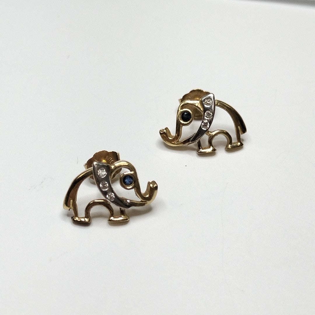 BROQUELES PAR ORO 14 K 2.6 GRMS (SEMINUEVO)