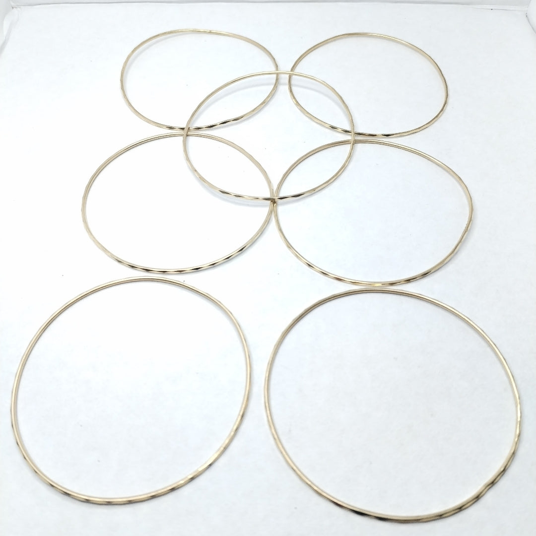 SEMANARIO DE PULSERAS ORO 14 K 16.9 GRMS (SEMINUEVO)
