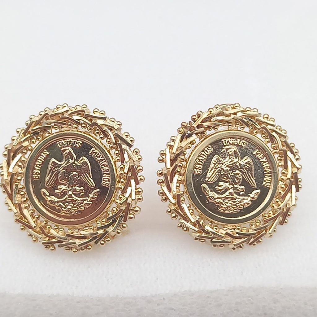 K1 6 GRMS 10 K IDENTIFICACIÓN ARETES PAR MATERIALES ORO CANTIDAD DE PI (SEMINUEVO)