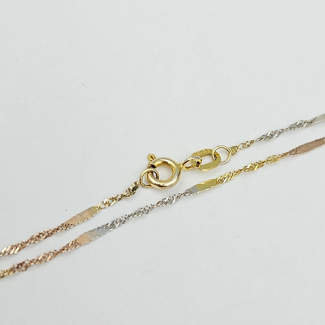 PULSERA ORO 14 K 0.6 GRMS (SEMINUEVO)
