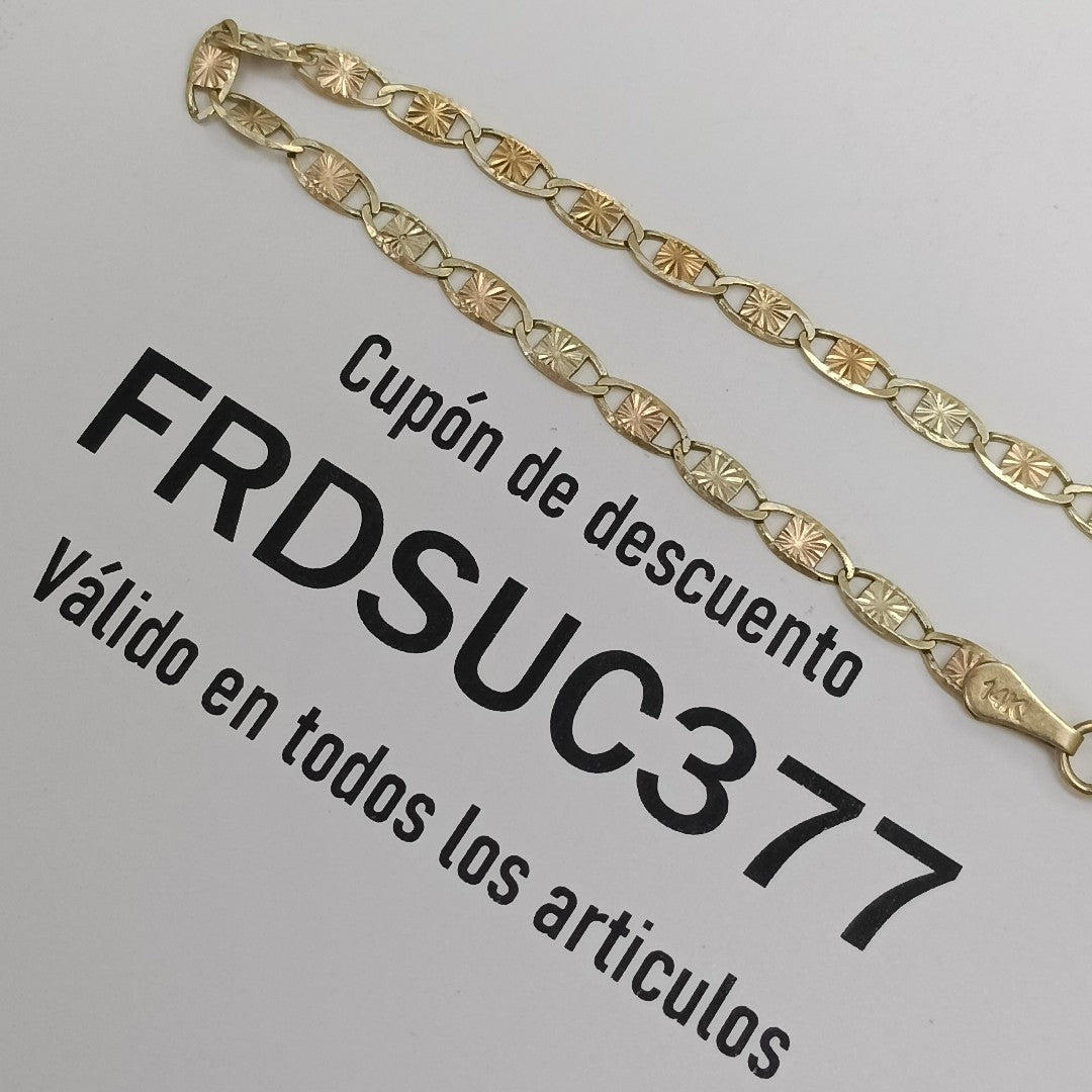 PULSERA ORO 14 K 2.8 GRMS (SEMINUEVO)