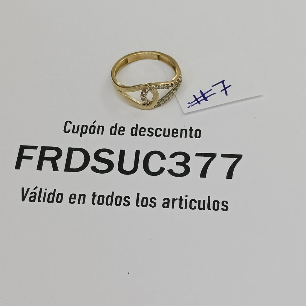 ANILLITO ORO 14 K 1.9 GRMS (SEMINUEVO)