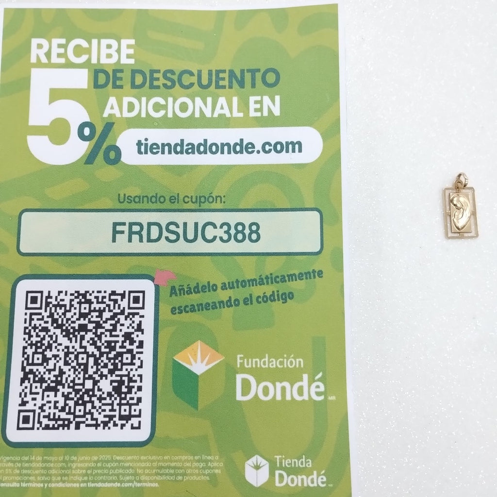 DIJE ORO 14 K 1.6 GRMS (SEMINUEVO)