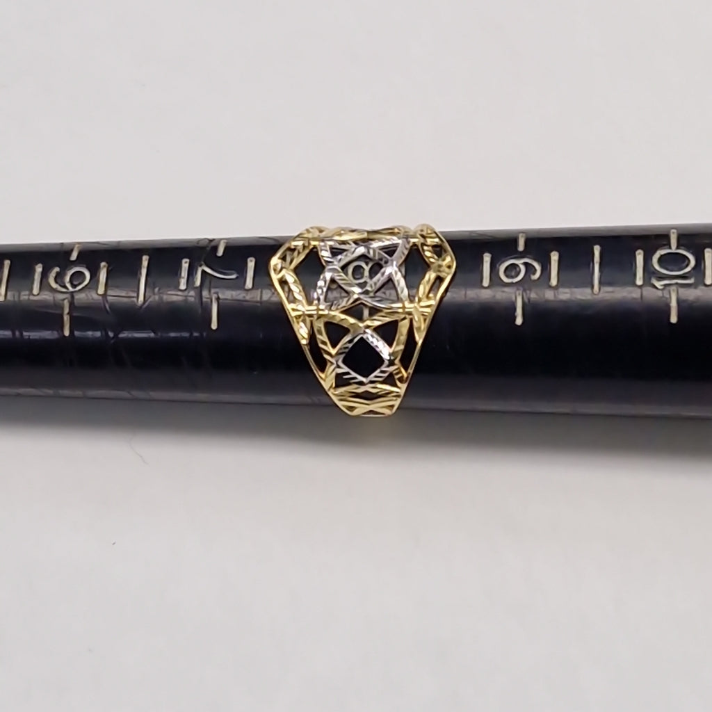 ANILLOS CON ESTRELLA CELTA 14K TALLA 7.5 2.2 GR (NUEVO)