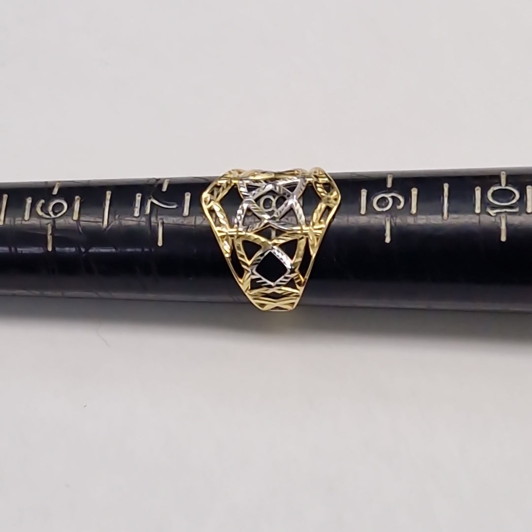 ANILLOS CON ESTRELLA CELTA 14K TALLA 7.5 2.2 GR (NUEVO)