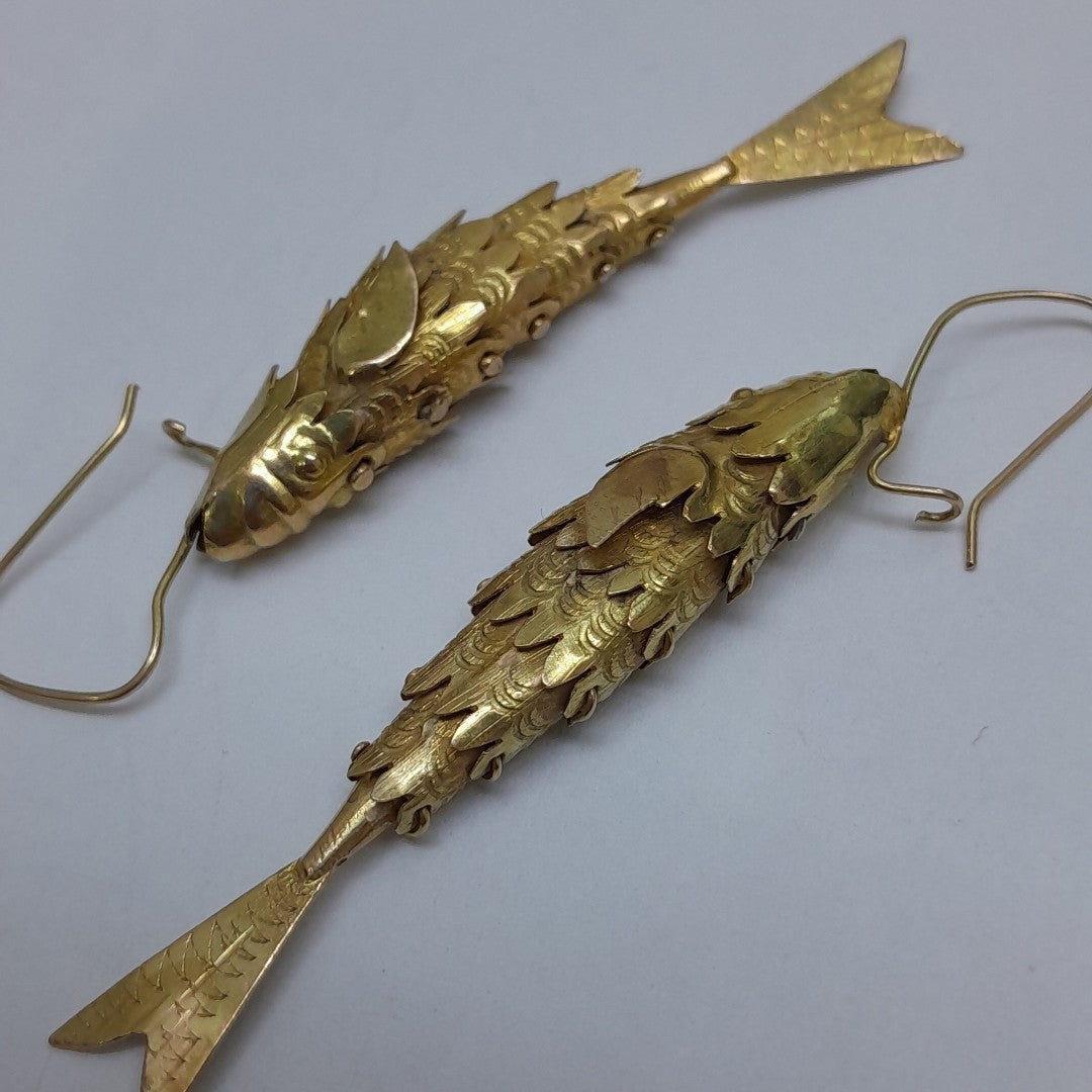 ARETES PAR ORO 10 K 5,00 GRMS (SEMINUEVO)