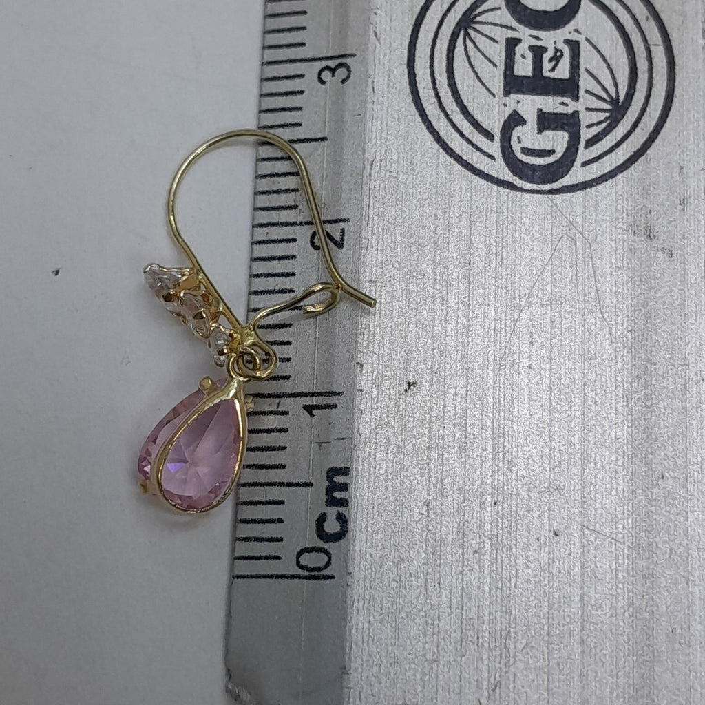 ARETES PAR ORO 10 K 1.1 GRMS (SEMINUEVO)