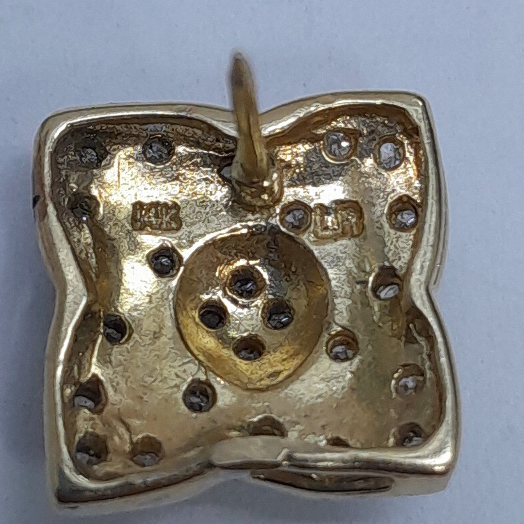 BROQUELES PAR ORO 14 K 6.2 GRMS (SEMINUEVO)