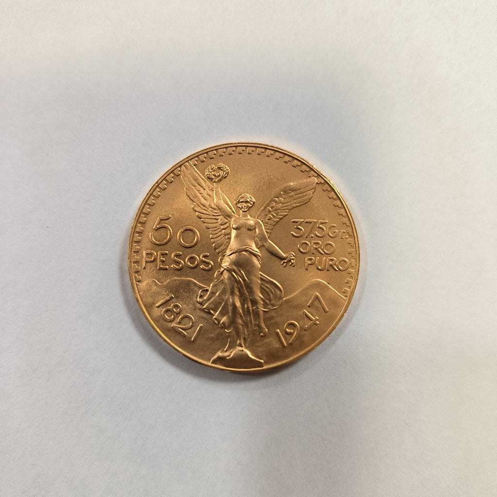 K1 41,60 GRMS 21 K IDENTIFICACIÓN MONEDA NOMINATIVA MONEDAS PESOS 50 PESOS (SEMINUEVO)