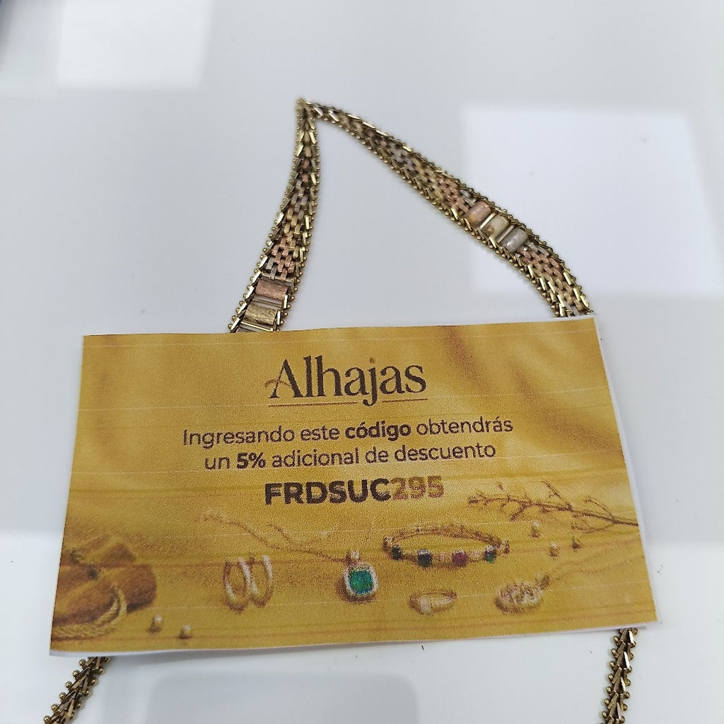 COLLAR ORO 14 K 18,40 GRMS (SEMINUEVO)