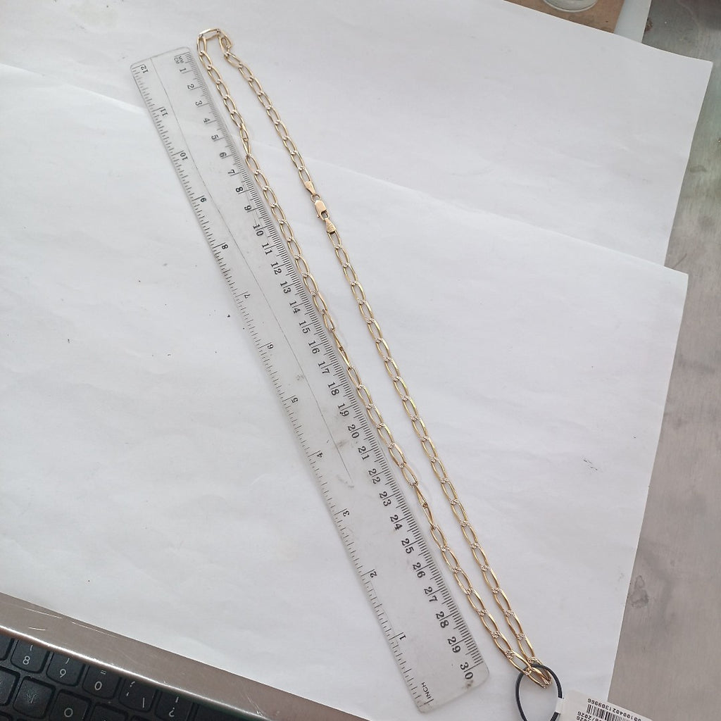 CADENA ORO, RODIADO 14 K 16.6 GRMS (SEMINUEVO)