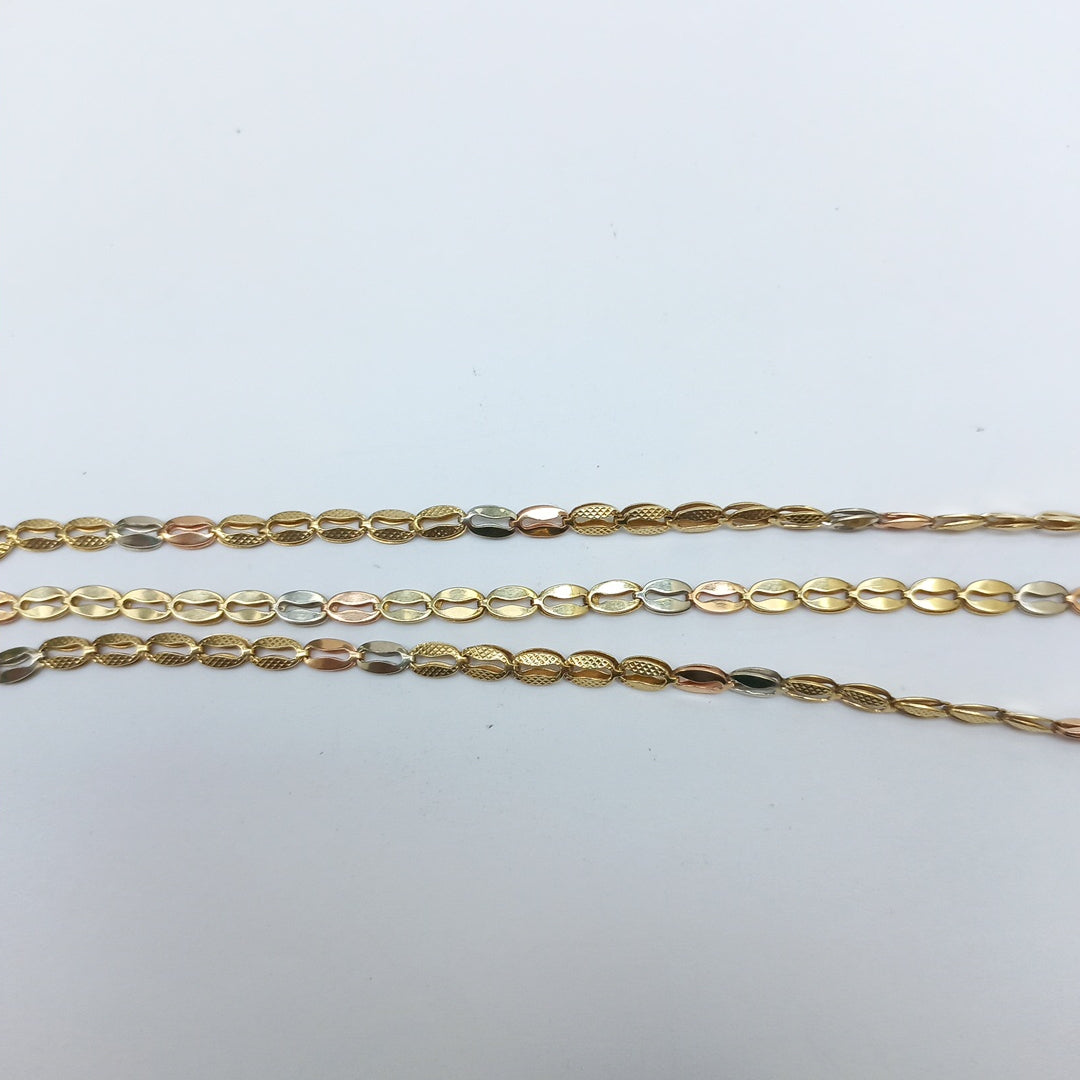 GARGANTILLA ORO,ORO COMBINADO 14 K 7,50 GRMS (SEMINUEVO)